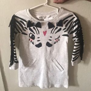 H&M ZEBRA DRESS